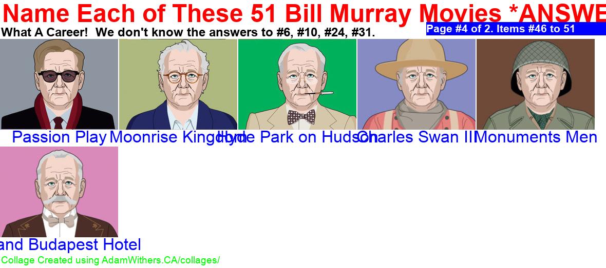 CollageA: guessBillMurray Page 4